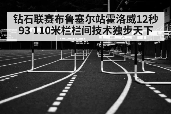 钻石联赛布鲁塞尔站霍洛威12秒93 110米栏栏间技术独步天下